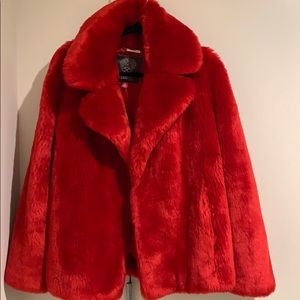 COPY - Vince Camuto size large . Faux fur coat
